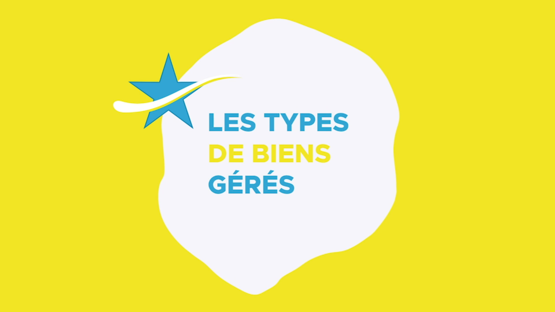 Animation Les types de biens gérés